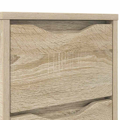 Comodini con cassetto 2 pcs Rovere Sonoma 30,5 x 30 x 43 cm | homemem39