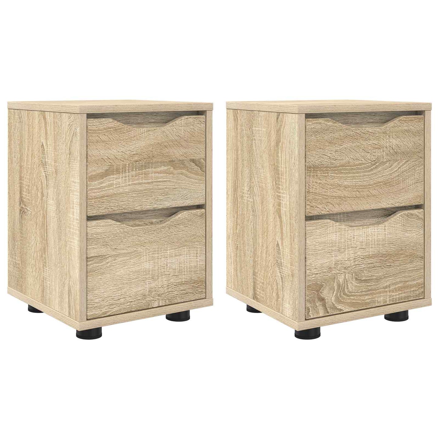 Comodini 2 pz Rovere Sonoma 30,5 x 30 x 43 cm