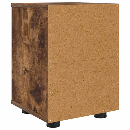 Comodino Rovere fumé 30,5 x 30 x 43 cm Legno multistrato | homemem39