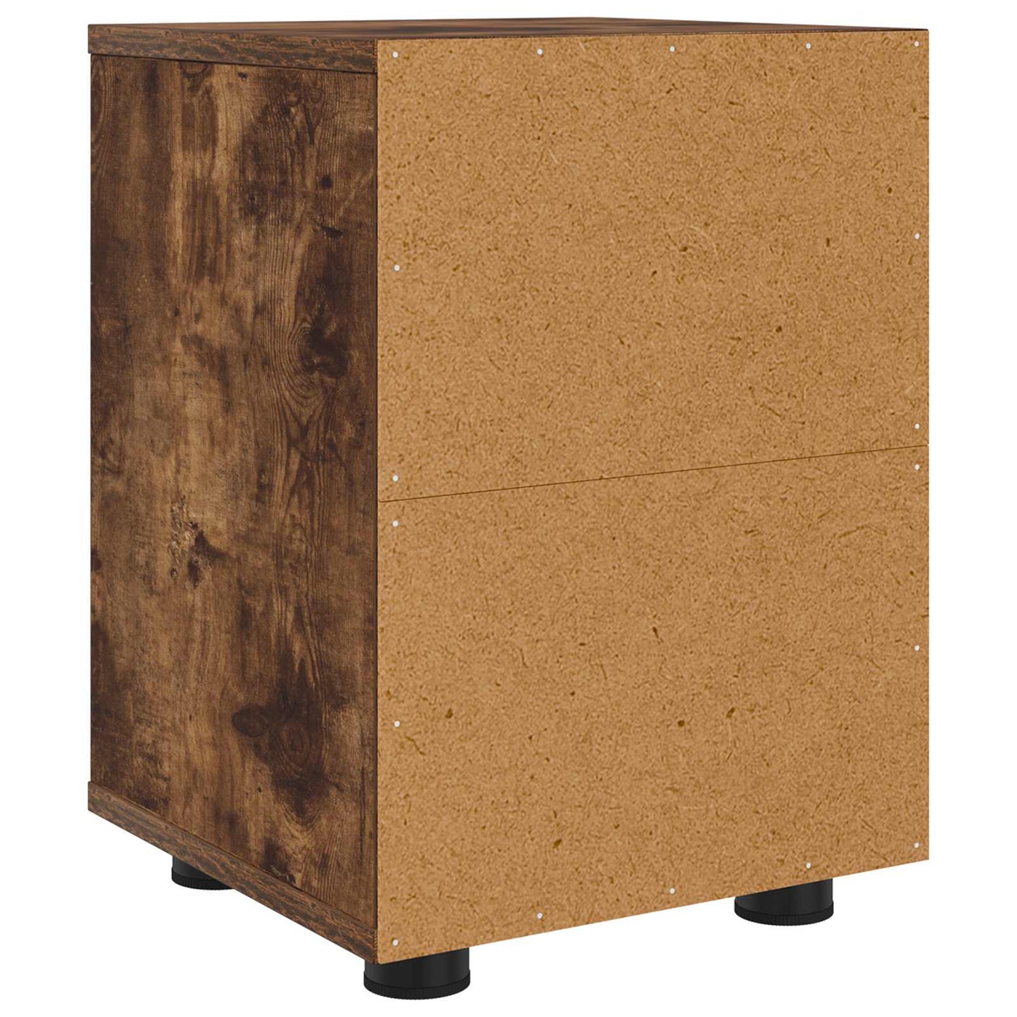 Comodino Rovere fumé 30,5 x 30 x 43 cm Legno ingegnerizzato