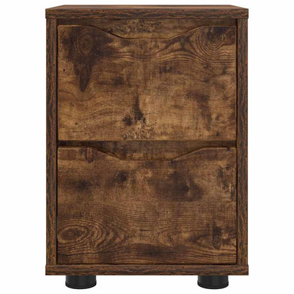 Comodino Rovere fumé 30,5 x 30 x 43 cm Legno multistrato | homemem39