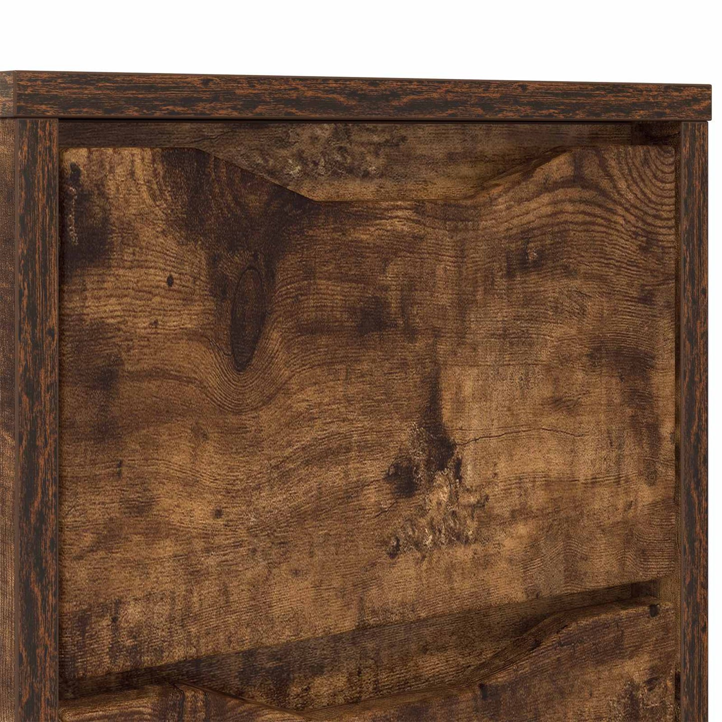 Comodini 2 pz Rovere fumé 30,5 x 30 x 43 cm