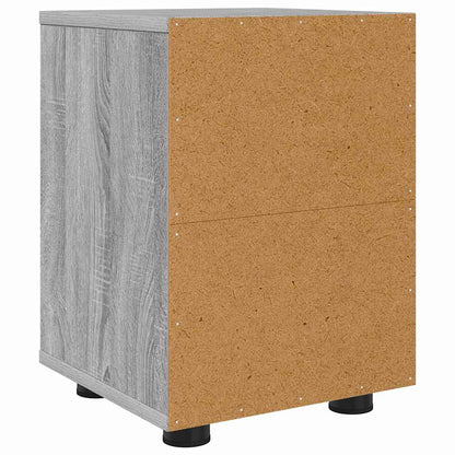 Comodino Grigio Sonoma 30,5 x 30 x 43 cm Legno multistrato | homemem39