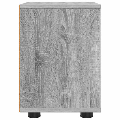 Comodino Grigio Sonoma 30,5 x 30 x 43 cm Legno multistrato | homemem39