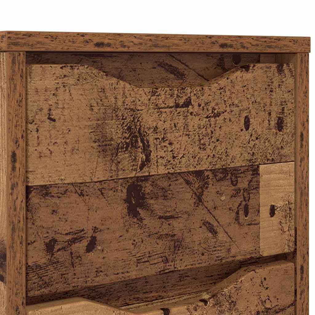 Comodino Legno vecchio 30,5 x 30 x 43 cm Legno multistrato