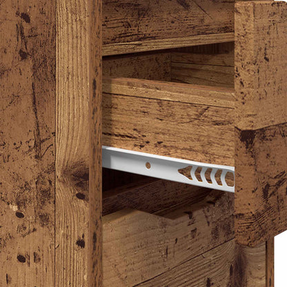 Comodino Legno vecchio 30,5 x 30 x 43 cm Legno ingegnerizzato