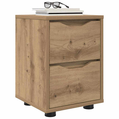 Comodini 2 pcs Rovere artigianale 30,5 x 30 x 43 cm