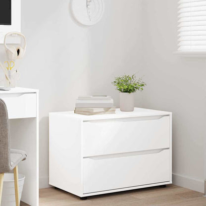 Armadio Bianco 80 x 48 x 57 cm Legno multistrato | homemem39