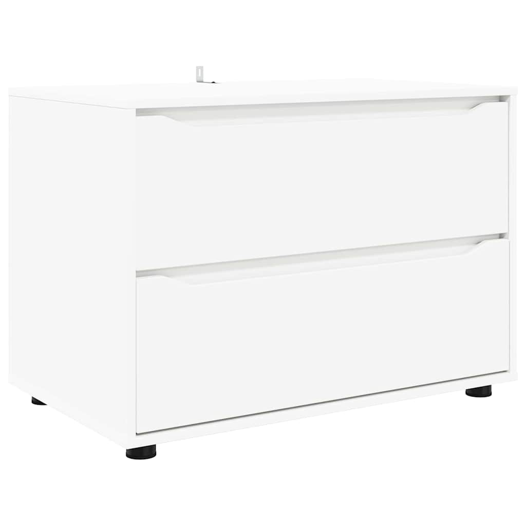 Armadio Bianco 80 x 48 x 57 cm Legno multistrato | homemem39