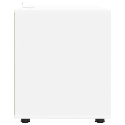 Armadio Bianco 80 x 48 x 57 cm Legno multistrato | homemem39