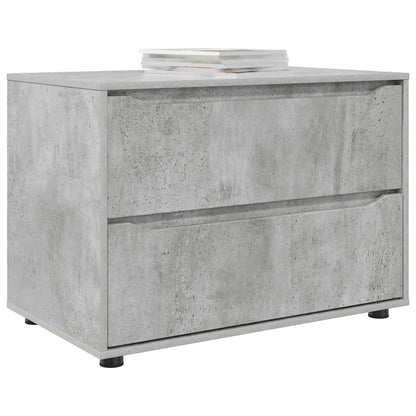 Armadio 80 x 48 x 57 cm Legno ingegnerizzato Grigio cemento