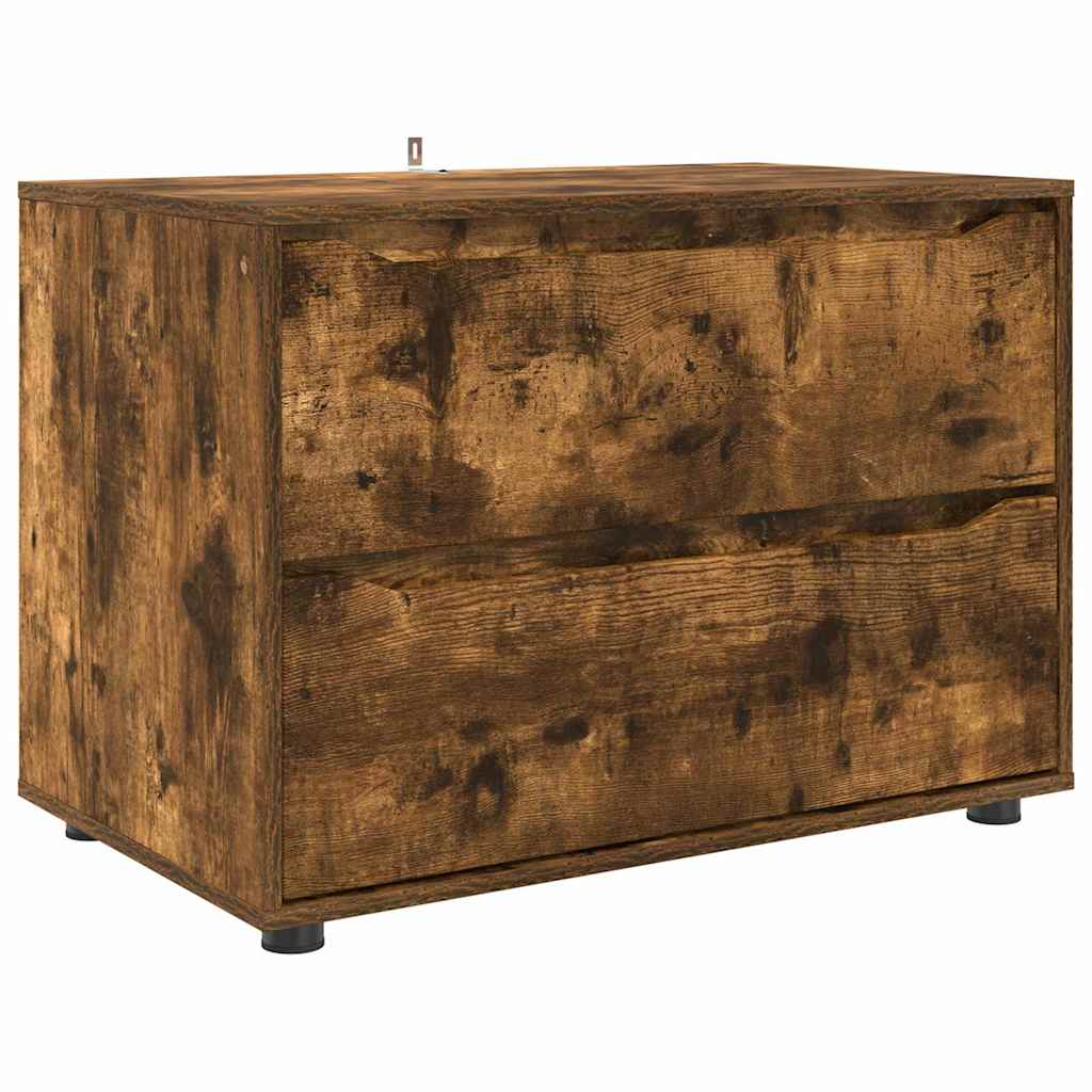 Armadio Rovere fumé 80 x 48 x 57 cm Legno multistrato | homemem39