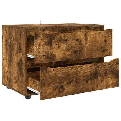 Armadio Rovere fumé 80 x 48 x 57 cm Legno multistrato | homemem39