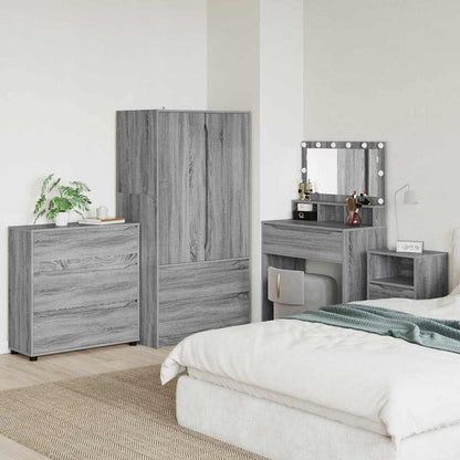 Armadio Grigio Sonoma 80 x 48 x 57 cm Legno multistrato