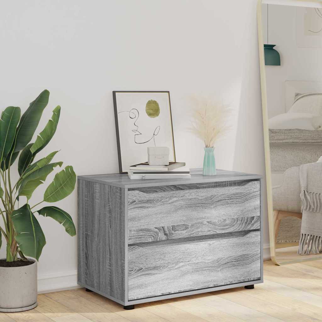 Armadio Grigio Sonoma 80 x 48 x 57 cm Legno multistrato | homemem39