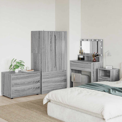 Armadio 80 x 48 x 57 cm Legno ingegnerizzato Grigio Sonoma