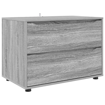 Armadio 80 x 48 x 57 cm Legno ingegnerizzato Grigio Sonoma