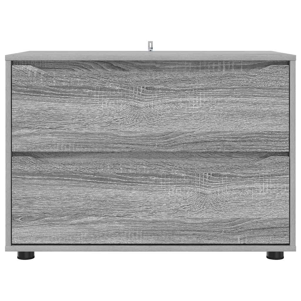 Armadio Grigio Sonoma 80 x 48 x 57 cm Legno multistrato | homemem39