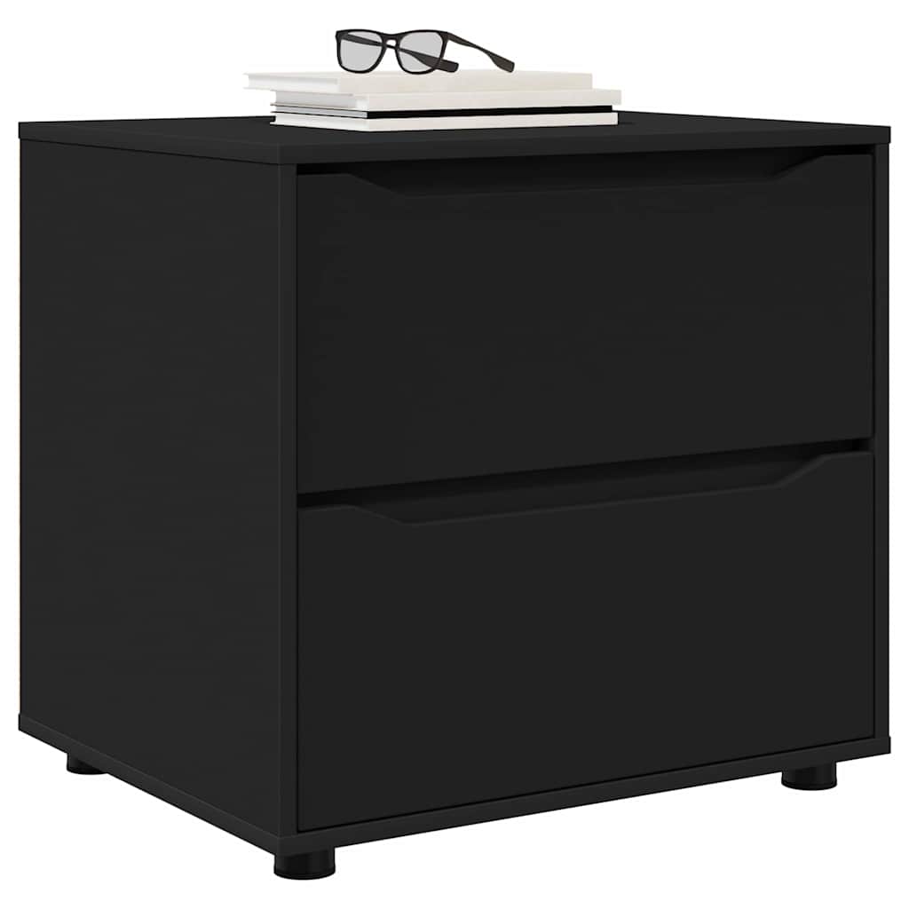 Armadio Nero 60 x 48 x 57 cm Legno multistrato
