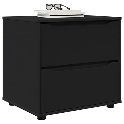 Armadio Nero 60 x 48 x 57 cm Legno multistrato