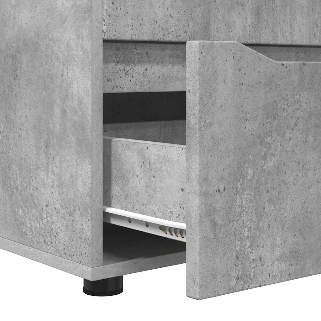 Armadio Grigio cemento 60 x 48 x 57 cm Legno multistrato | homemem39