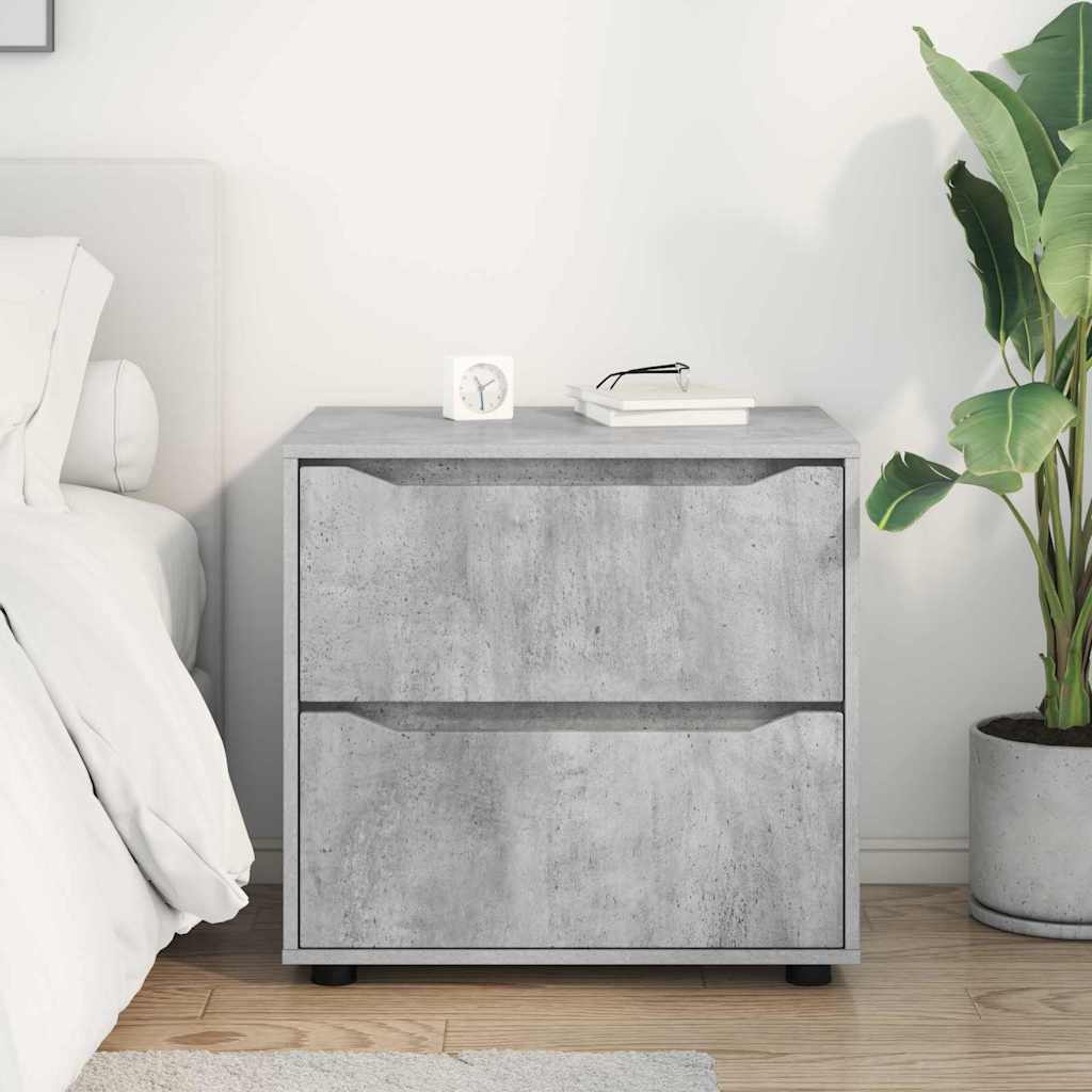 Armadio Grigio cemento 60 x 48 x 57 cm Legno multistrato | homemem39