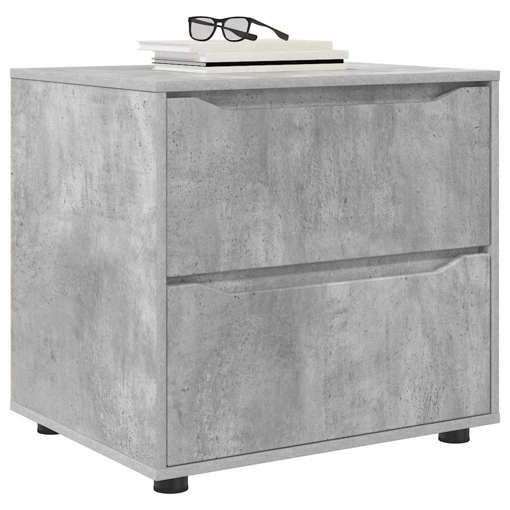 Armadio Grigio cemento 60 x 48 x 57 cm Legno multistrato | homemem39