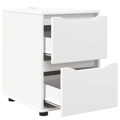 Armadio Bianco 40 x 48 x 57 cm Legno multistrato | homemem39