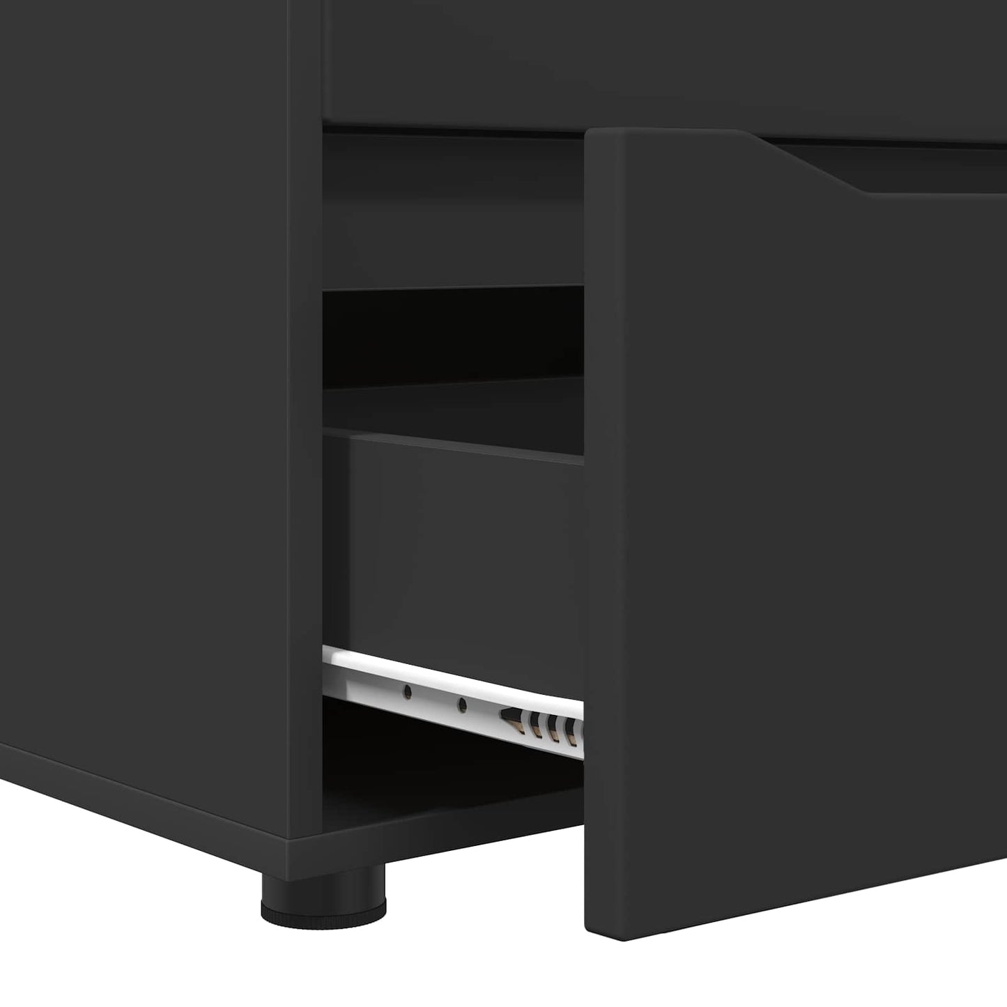 Armadio 40 x 48 x 57 cm Legno ingegnerizzato Nero