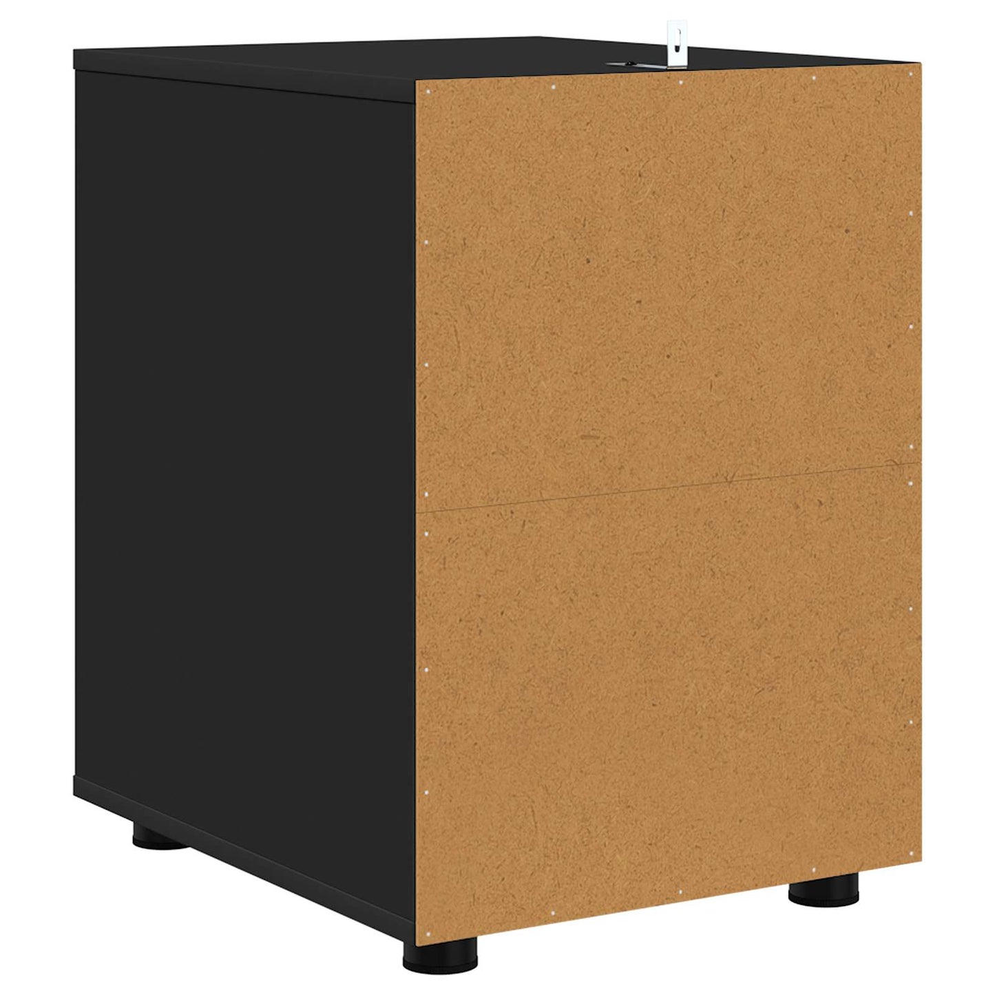 Armadio 40 x 48 x 57 cm Legno ingegnerizzato Nero
