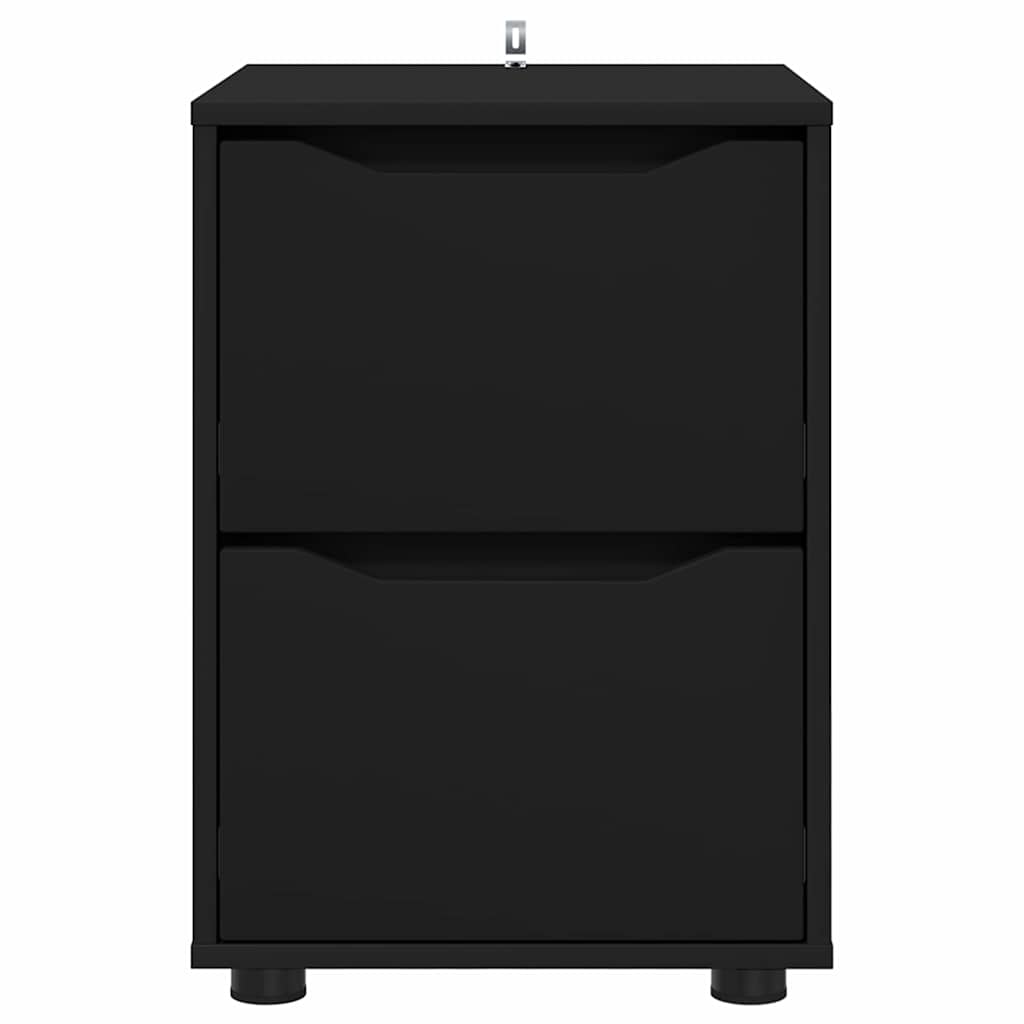 Armadio Nero 40 x 48 x 57 cm Legno multistrato | homemem39