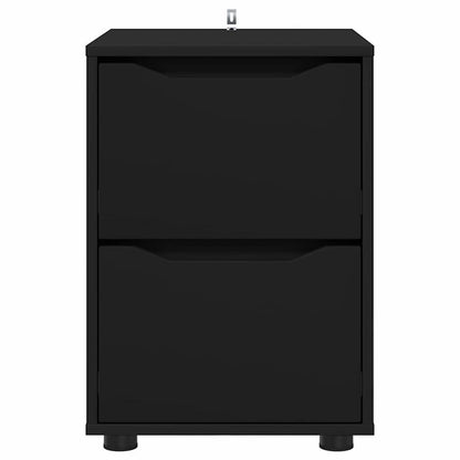 Armadio Nero 40 x 48 x 57 cm Legno multistrato | homemem39