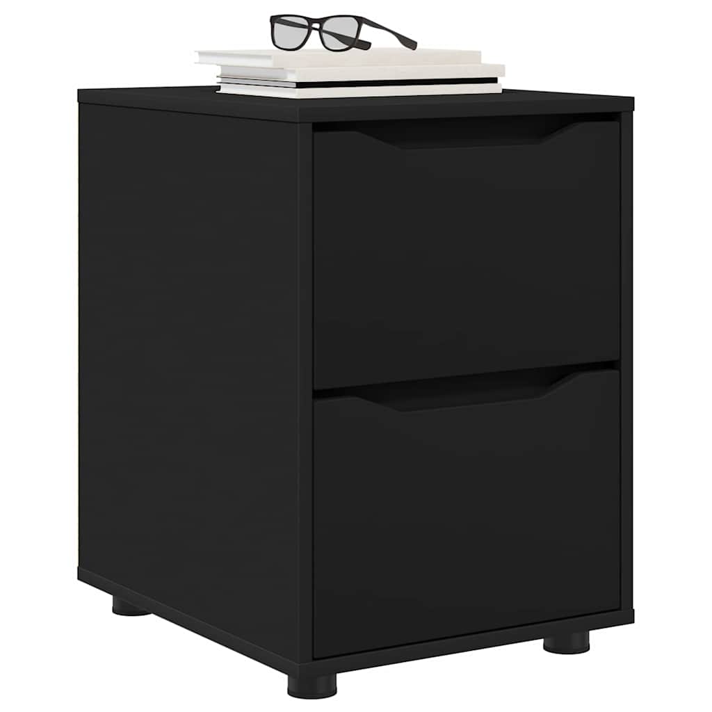 Armadio Nero 40 x 48 x 57 cm Legno multistrato | homemem39