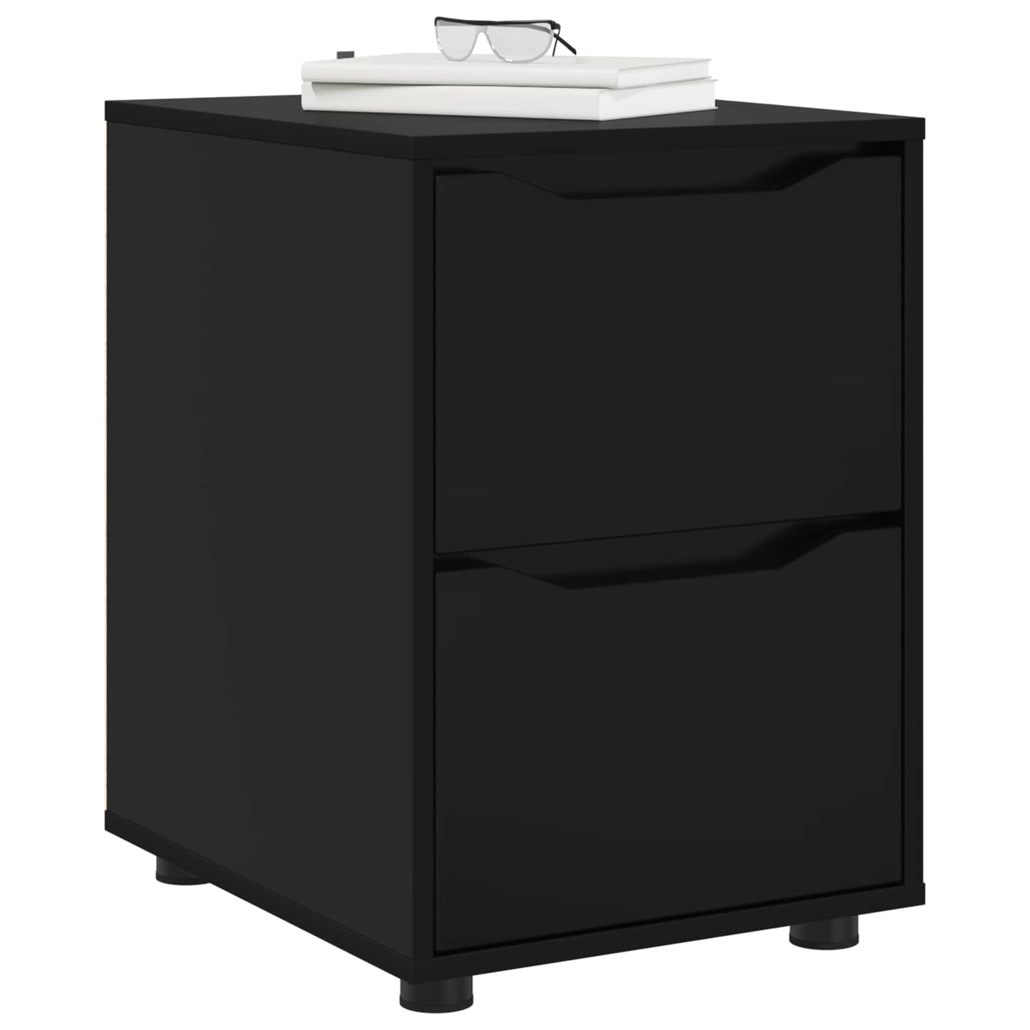 Armadio 40 x 48 x 57 cm Legno ingegnerizzato Nero
