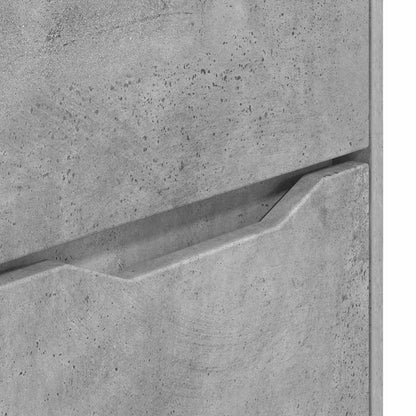 Armadio Grigio cemento 40 x 48 x 57 cm Legno multistrato