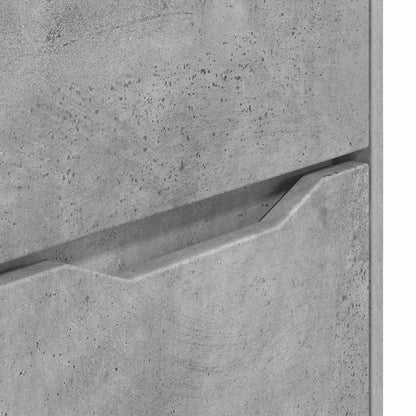 Armadio 40 x 48 x 57 cm Legno ingegnerizzato Grigio cemento