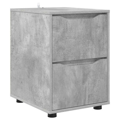 Armadio Grigio cemento 40 x 48 x 57 cm Legno multistrato