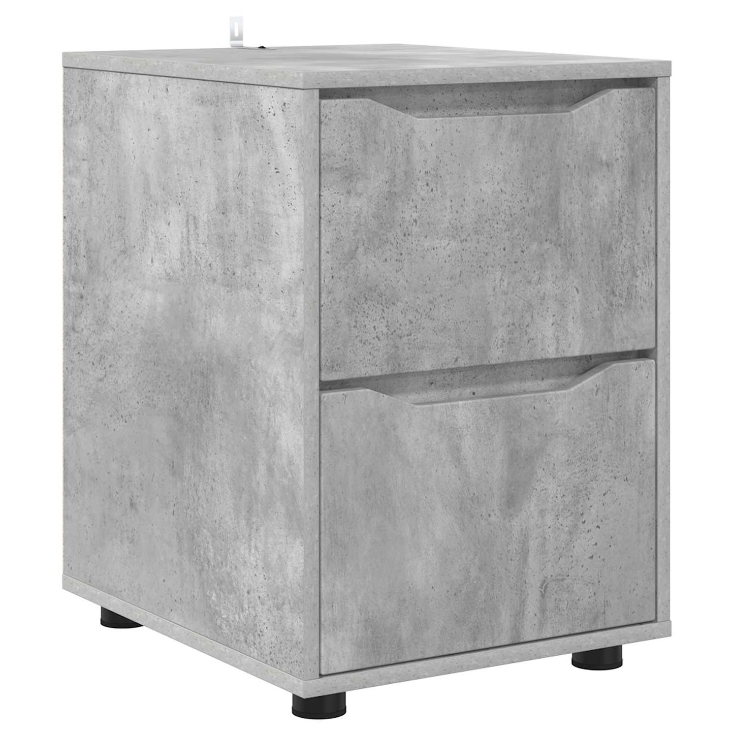 Armadio 40 x 48 x 57 cm Legno ingegnerizzato Grigio cemento
