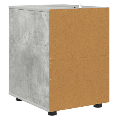Armadio 40 x 48 x 57 cm Legno ingegnerizzato Grigio cemento