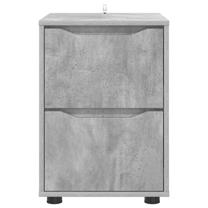 Armadio 40 x 48 x 57 cm Legno ingegnerizzato Grigio cemento