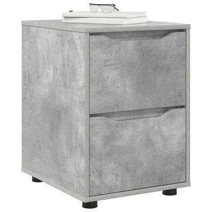 Armadio 40 x 48 x 57 cm Legno ingegnerizzato Grigio cemento