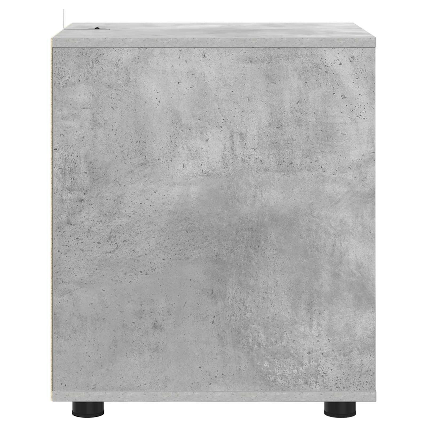 Armadio 40 x 48 x 57 cm Legno ingegnerizzato Grigio cemento
