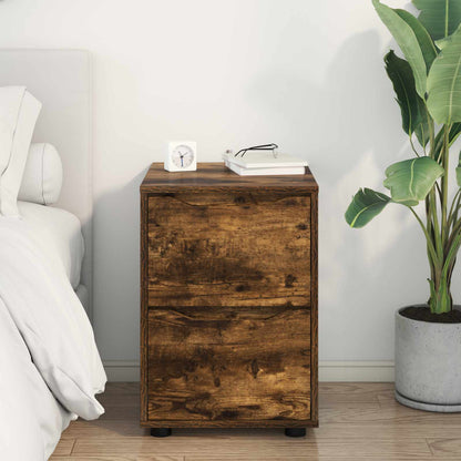 Armadio 40 x 48 x 57 cm Legno ingegnerizzato Rovere fumé - homemem39