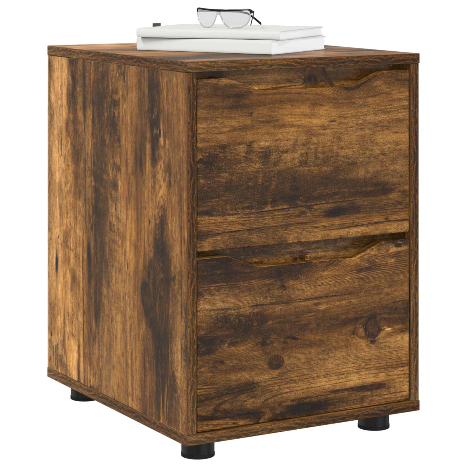 Armadio 40 x 48 x 57 cm Legno ingegnerizzato Rovere fumé - homemem39