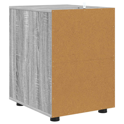 Armadio 40 x 48 x 57 cm Legno ingegnerizzato Grigio Sonoma