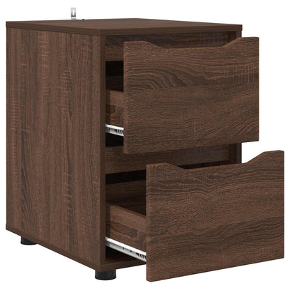 Armadio 40 x 48 x 57 cm Legno ingegnerizzato Rovere Marrone