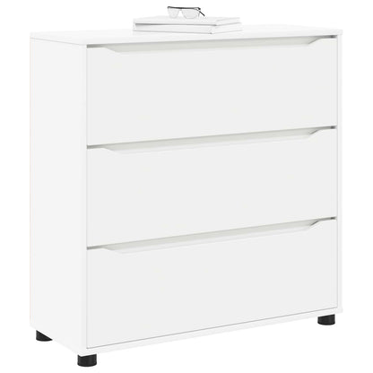 Armadio 80 x 31 x 81 cm Legno ingegnerizzato Bianco