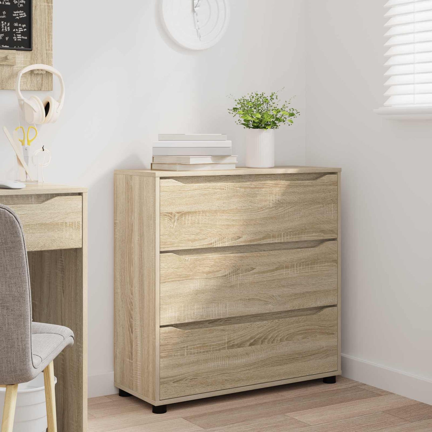 Armadio 80 x 31 x 81 cm Legno ingegnerizzato Rovere Sonoma