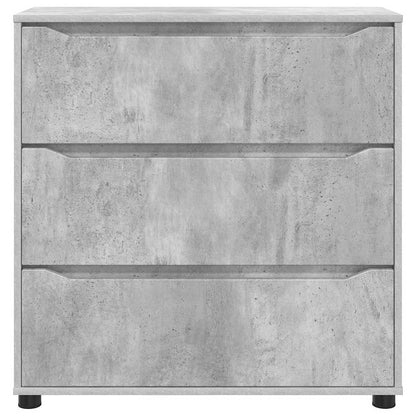 Armadio Grigio cemento 80 x 31 x 81 cm Legno multistrato | homemem39