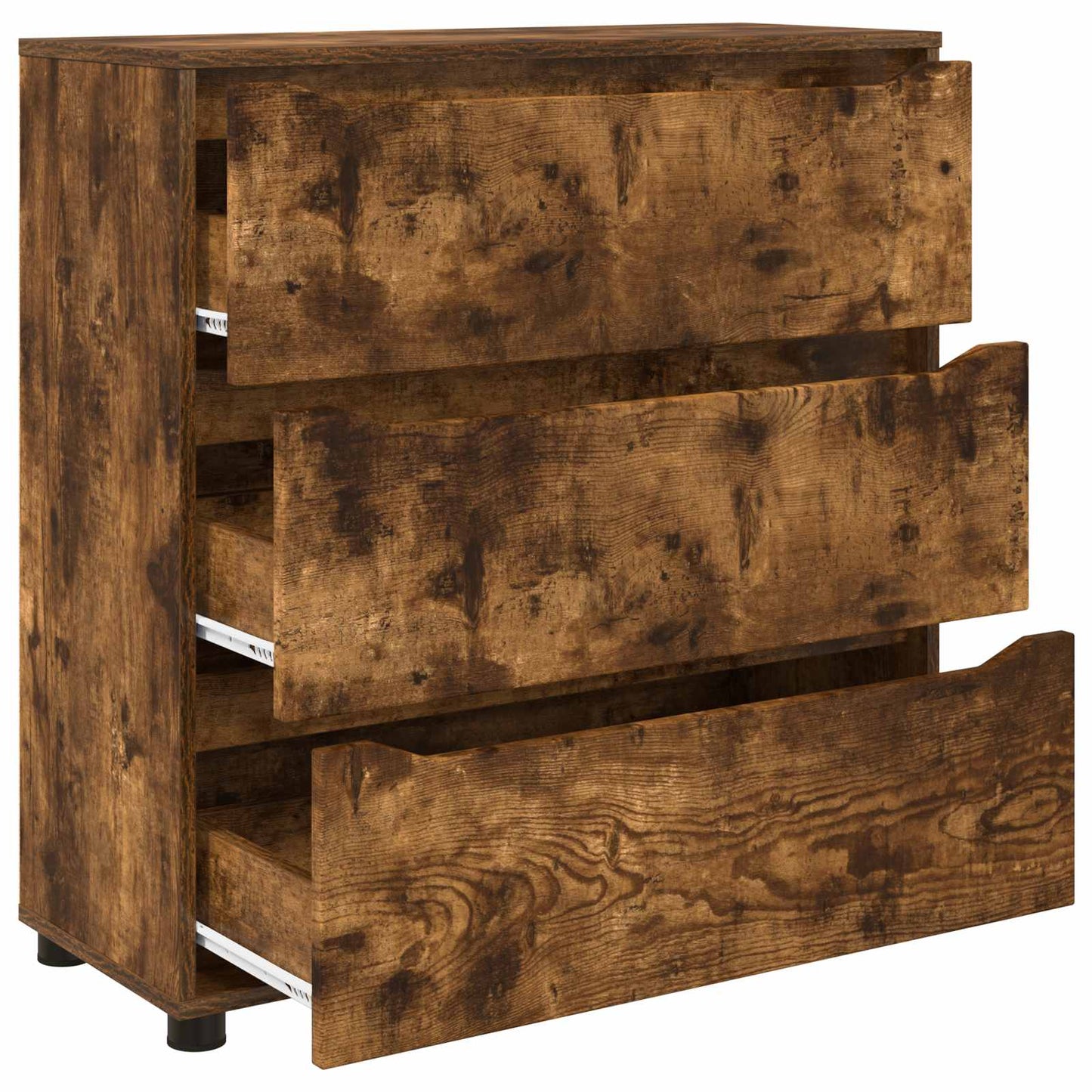 Armadio 80 x 31 x 81 cm Legno ingegnerizzato Rovere fumé - homemem39
